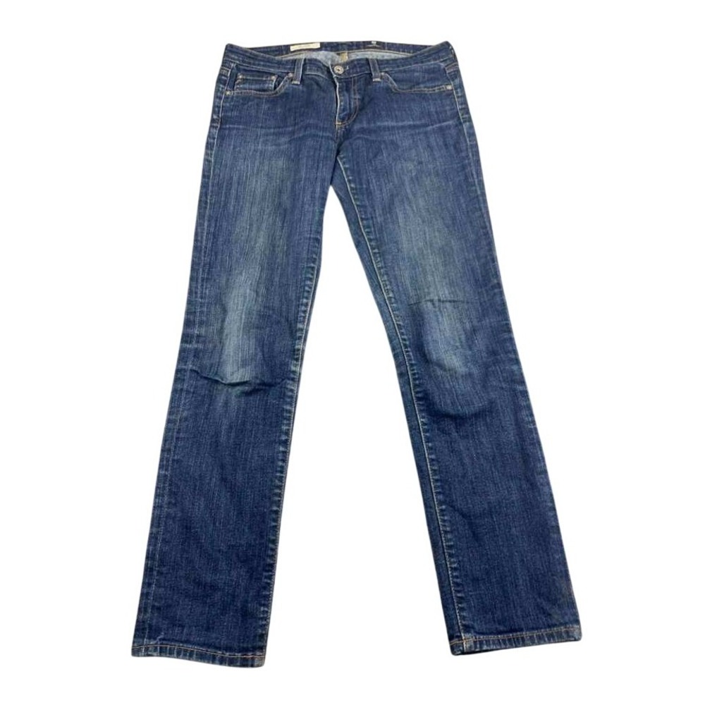 AG Adriano Goldschmied Jeans Women 27R The Stilt Cigarette Leg Blue Stretch USA